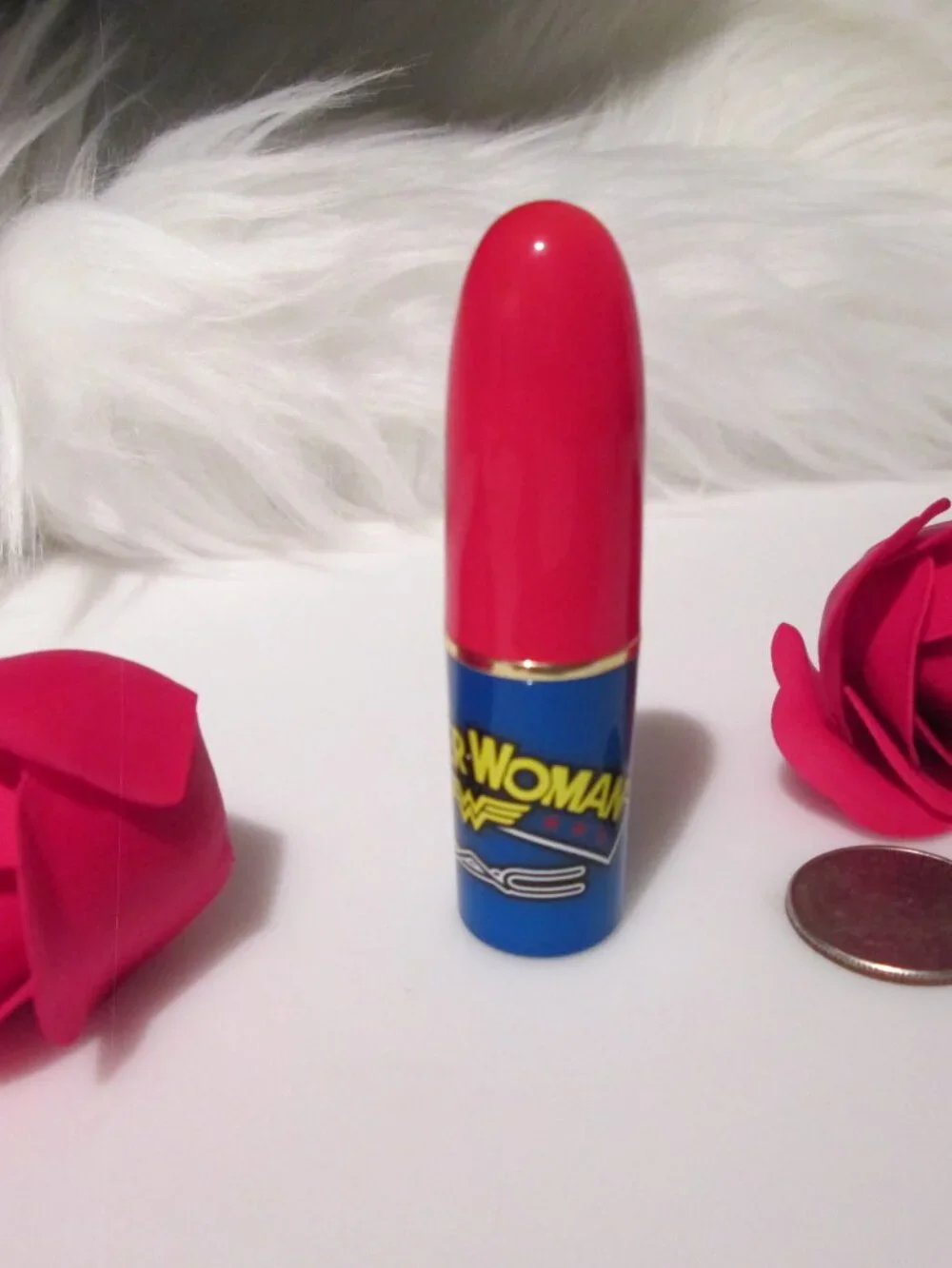 MAC Rare Marquise d’ (Lustre) Wonder Woman Lipstick NWOB